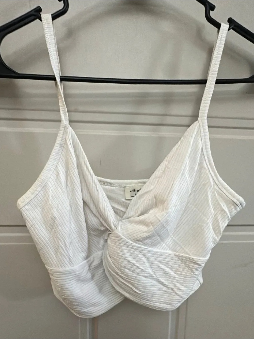 Wilfred Aritzia Ribbed Crop Tank
